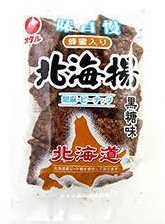 「北海道」オタル製菓　北海揚（黒糖味）ロゴ入