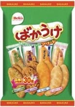 栗山製菓　　S30枚ばかうけアソート　158ｃ/ｓ限定　175円（税別）/1袋